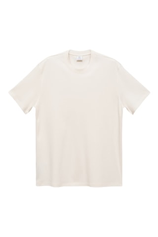 T-shirt regular-fit 100 % coton - Écru