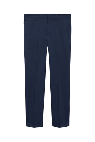 Pantalon costume París super slim-fit - Bleu