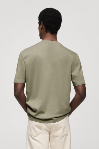 T-shirt regular-fit 100 % coton - Vert
