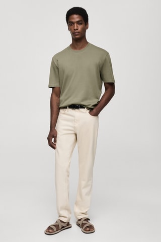 T-shirt regular-fit 100 % coton - Vert