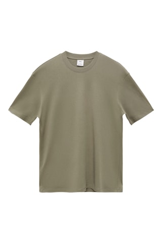 T-shirt regular-fit 100 % coton - Vert
