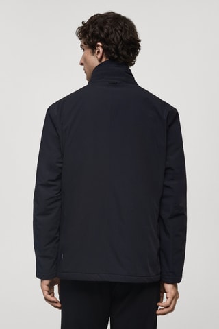 Veste imperméable rembourrage Thermore® - Bleu marine