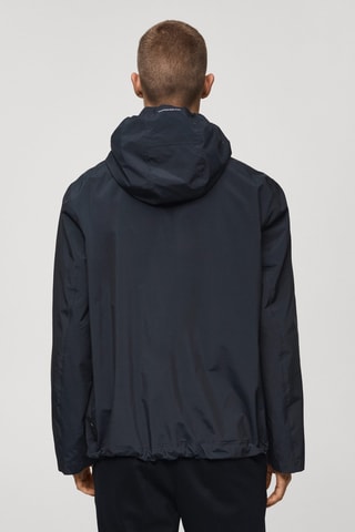 Veste capuche imperméable - Bleu marine