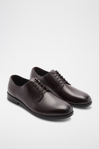 Chaussures costume similicuir - Marron