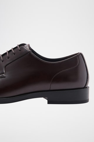 Chaussures costume similicuir - Marron