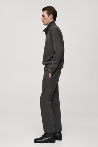 Jogging flanelle cordon - Anthracite
