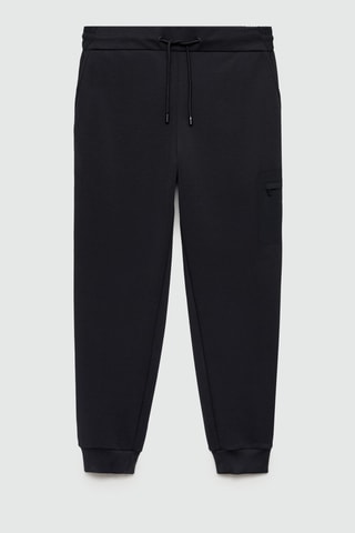 Pantalon jogger à structure anti-odeur - Bleu marine