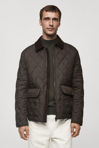 Veste matelassée résistante à l'eau - Kaki