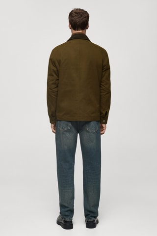 Blouson coton résistant à l'eau - Kaki