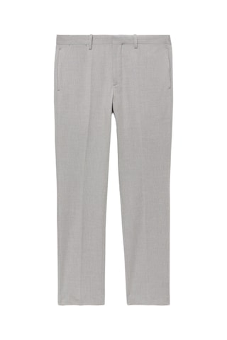 Pantalon costume Parí super slim-fit - Écru