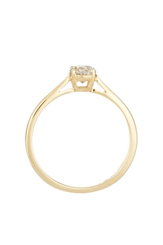 Verlovingsring Impérial Geelgoud en Diamant