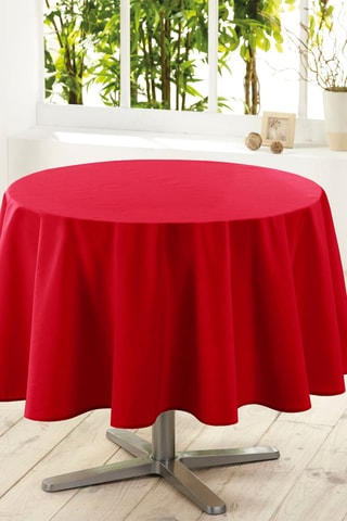 Nappe ronde Essentiel Rouge