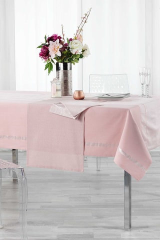 Nappe rectangulaire Elegancia - Rose