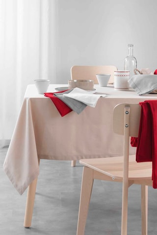 Nappe rectangulaire Charline 
Rouge