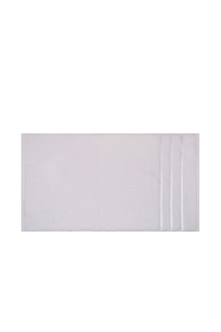 2 draps de bain Dolce Taupe et gris - 70 x 140 cm