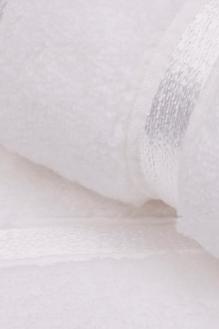 2 serviettes de toilette Dolce Ecru - 50 x 90 cm