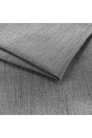 3 serviettes de table Silvery Gris et argenté