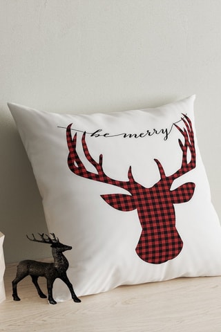Coussin - Blanc et noir - 43 x 43 cm