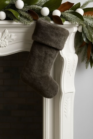 Chaussette de Noël - Gris