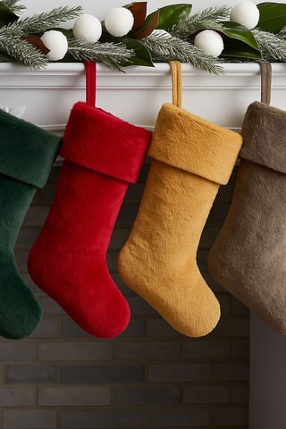 Chaussette de Noël - Rouge