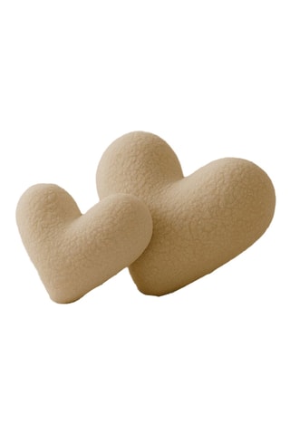 Coussin - Beige - 42 x 45 x 12 cm