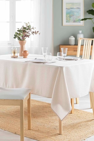 Nappe rectangulaire - Ecru