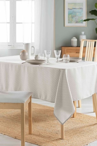 Nappe rectangulaire - Ecru