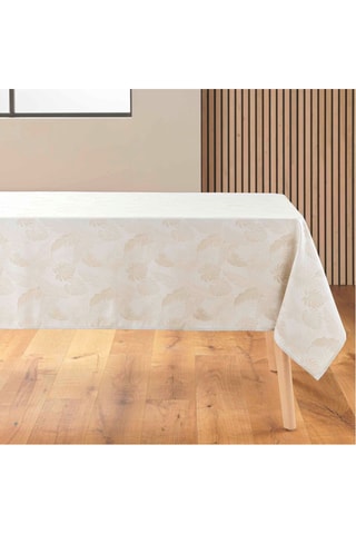 Nappe antitache rectangulaire - Ecru