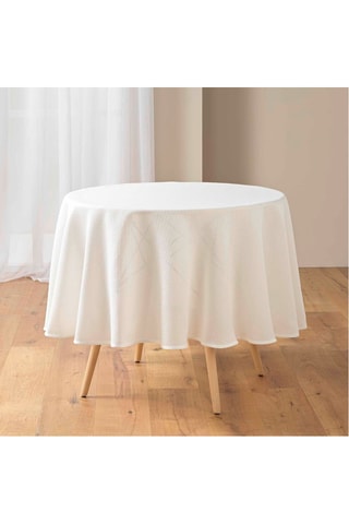 Nappe ronde - Blanc