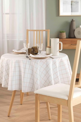Nappe ronde - Ecru