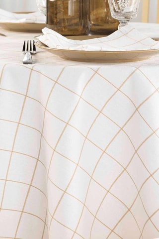 Nappe ronde - Ecru