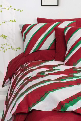 Conjunto de edredão em algodão 57 fios/cm² - Verde