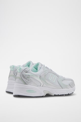 Gympen 530 - Zilverkleurig en Lichtgroen - New Balance