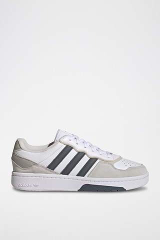Nubuck Sneakers Courtic Wit