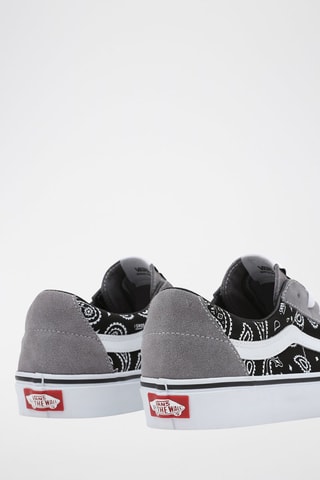Leren Sneakers UA Sk8-Low Grijs