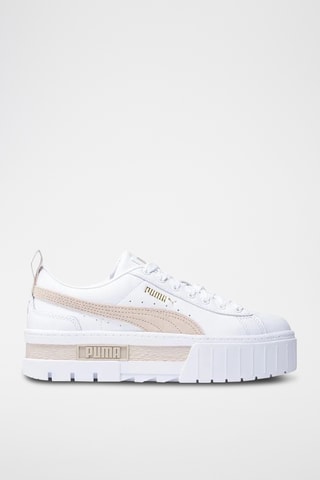Leren Platform Sneakers Mayze - Wit - Puma