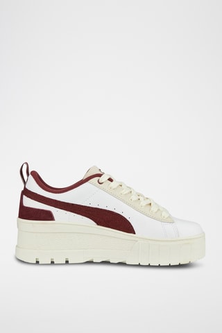 Leren Sneakers Mayze Wedge - Wit - Puma