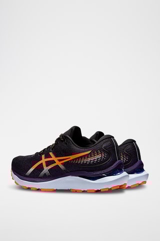 Leren Hardloopschoenen Gel-Cumulus 24 - Zwart - Asics