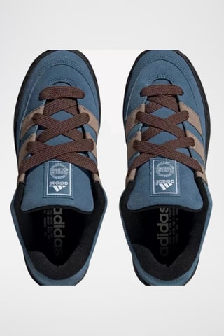 Nubuck Trainingsschoenen Adimatic - Kobaltblauw - Adidas