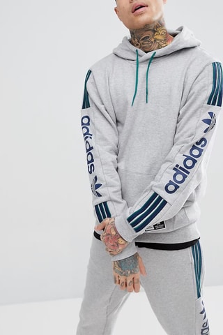 Fleece Skateboardbroek Skateboarding Quarzo - Gemêleerd Grijs - Adidas