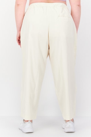 Broek Relaxed Hoge Taille Originals Plus - Ecru - Adidas