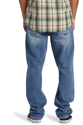 Jeans straight Essentials - Blauw - Quiksilver