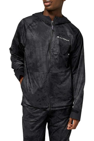Jasje met Capuchon All Terrain - Zwart - New Balance