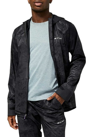 Jasje met Capuchon All Terrain - Zwart - New Balance