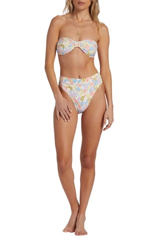 Bas de maillot - Blanc et vert olive - Billabong