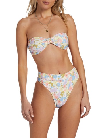 Bas de maillot - Blanc et vert olive - Billabong