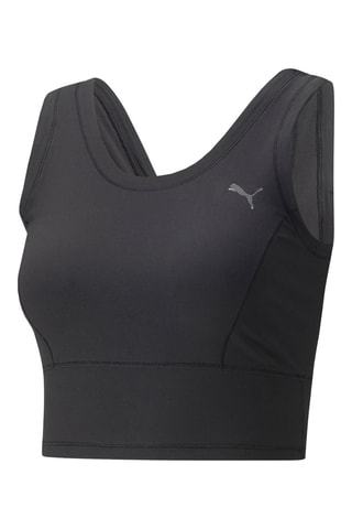 Crop Top Studio Yoga luxe - Zwart - Puma