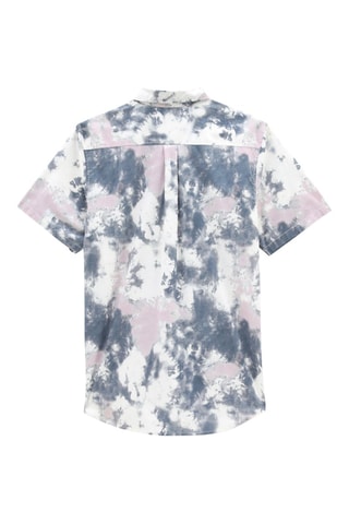 Surchemise tie an dye Banks Blanc