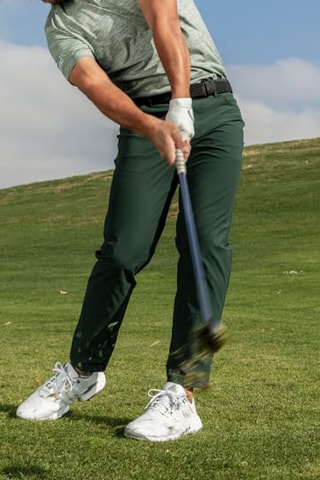 Polo de golf - Vert chiné - Adidas
