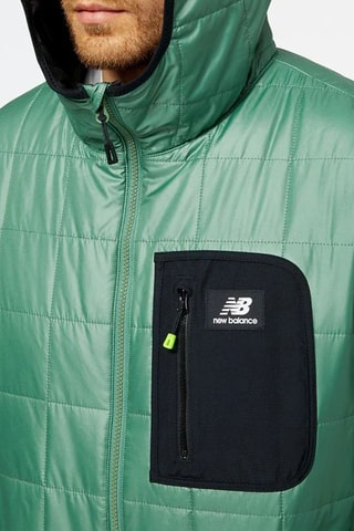 Gewatteerde Jas met Capuchon All Terrain - Kaki - New Balance